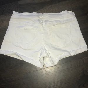 White Jean Midi Short- Size 27
